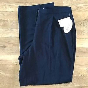 Villager/Liz Claiborne Off Navy Pants. Sz 18 NWT